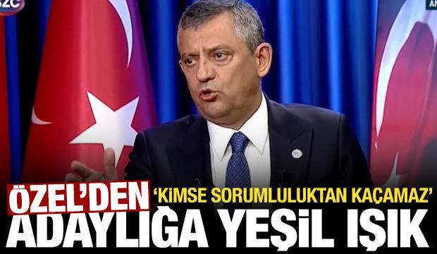 Özgür Özel'den cumhurbaşkanlığı adaylığına yeşil ışık