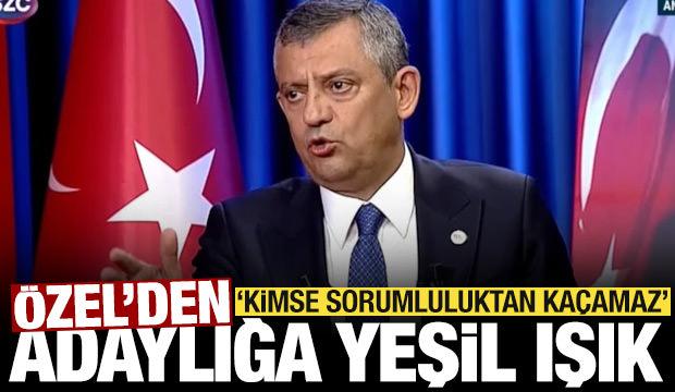 Özgür Özel'den cumhurbaşkanlığı adaylığına yeşil ışık