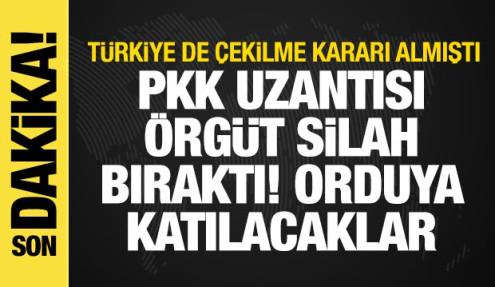 Sincar'da yeni dönem! PKK uzantısı YBŞ silah bıraktı: Orduya katılacaklar