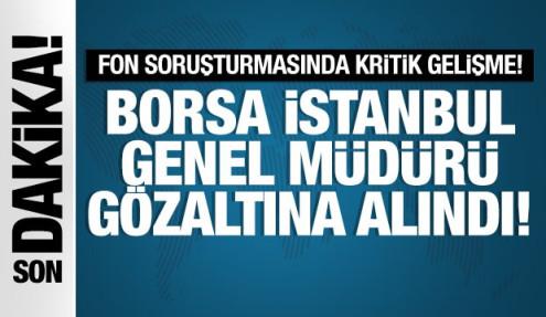 Son dakika...Borsa İstanbul Genel Müdürü Korkmaz Enes Ergun gözaltına alındı