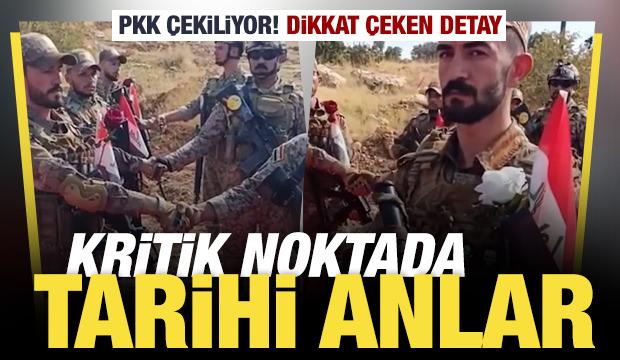Tarihi devrin g&ouml;r&uuml;nt&uuml;leri ortaya &ccedil;ıktı: Ter&ouml;r &ouml;rg&uuml;t&uuml; noktaları Irak ordusuna ge&ccedil;ti