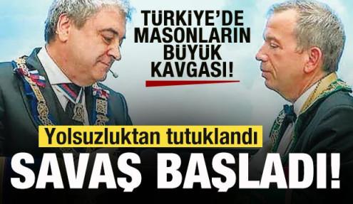 Türkiye'de masonların kavgası büyüyor! Yolsuzluktan tutuklandı, savaş başladı