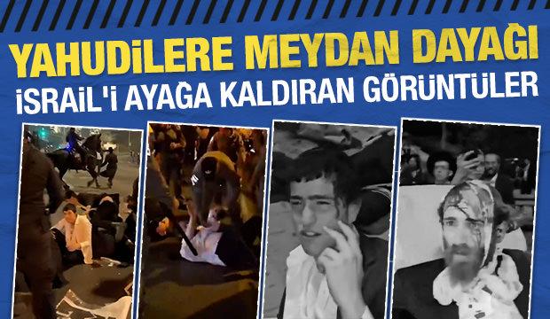 Yahudilere meydan dayağı: İsrail'i ayağa kaldıran g&ouml;r&uuml;nt&uuml;