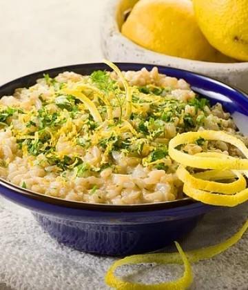 Limonlu risotto tarifi