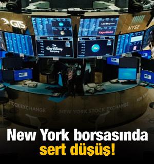 New York borsası düşüşle açıldı