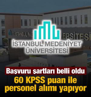 İstanbul Medeniyet Üniversitesi en az lise mezunu personel alımı yapıyor! Başvuru şartları neler?