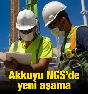 Akkuyu NGS'de yeni gelişme
