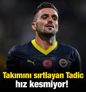 Takımını sırtlayan Dusan Tadic hız kesmiyor! 