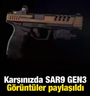 SARSILMAZ'ın yeni tabancası: SAR9 GEN3! Görüntüler paylaşıldı