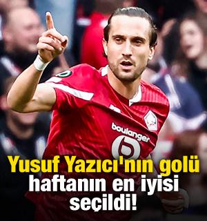 Yusuf Yazıcı'nın golü haftanın en iyisi seçildi!