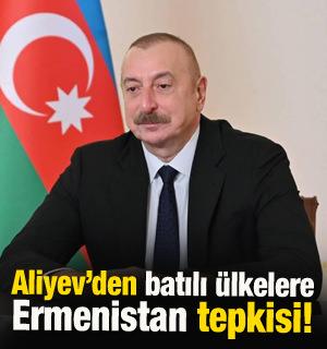 Aliyev'den Ermenistan açıklaması!