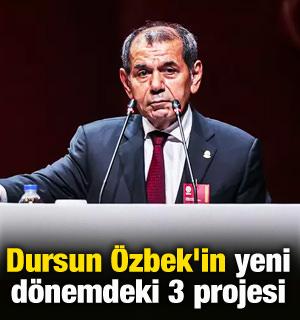 Dursun Özbek'in yeni dönemdeki 3 projesi