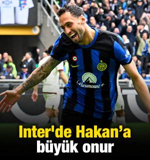 Inter'de Hakan Çalhanoğlu'na büyük onur