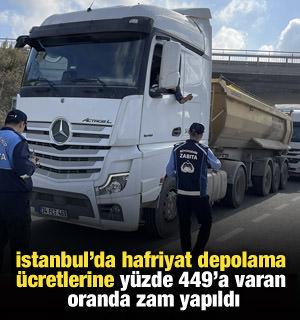 İstanbul'da hafriyat depolama ücretlerine yüzde 449'a varan oranda zam yapıldı