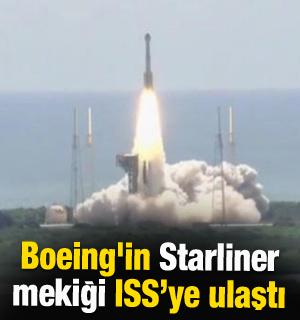 Boeing'in Starliner mekiği ISS’ye ulaştı