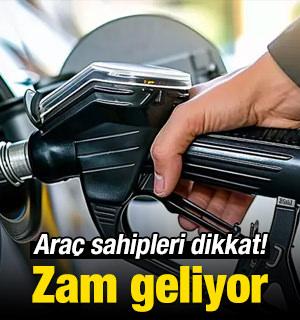 Ara&ccedil; sahipleri dikkat: Akaryakıta &ccedil;ifte zam geliyor!