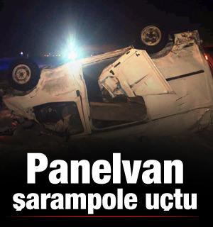 Şarampole devrilen aracın s&uuml;r&uuml;c&uuml;s&uuml; hayatını kaybetti