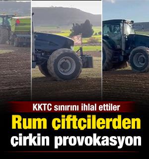 Rum &ccedil;ift&ccedil;ilerden &ccedil;irkin provokasyon: Sınırda y&uuml;ksek tansiyon! Araziye izinsiz girdiler