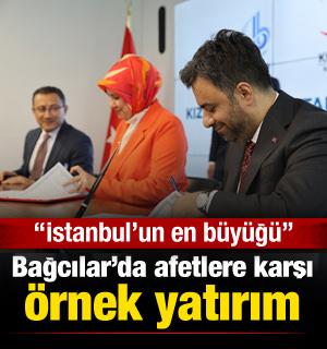 Bağcılar’da afetlere karşı örnek yatırım 