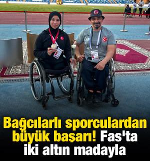Bağcılarlı sporculardan büyük başarı! Fas'ta iki altın madayla