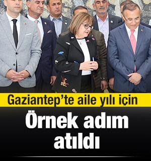 Gaziantep'te 2025 aile yılı için örnek bir adım atıldı