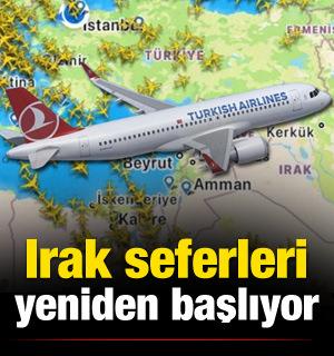 THY, Irak seferlerine yeniden başlıyor