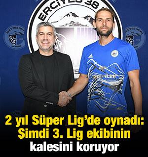 2 yıl Süper Lig'de oynamıştı: Şimdi 3. Lig ekibinin kalesini koruyor