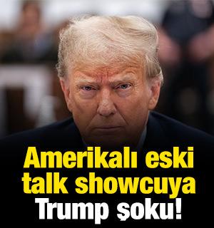 Amerikalı eski  talk showcuya Trump şoku!