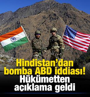 Hindistan'dan bomba ABD iddiası! Hükümetten açıklama geldi