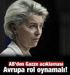 AB'den Gazze açıklaması: Avrupa rol oynamalı!