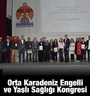 4. Uluslararası Orta Karadeniz Engelli ve Yaşlı Sağlığı Kongresi gerçekleştirildi