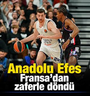 Anadolu Efes, Fransa'dan zaferle döndü