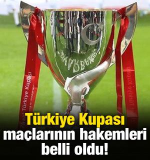 Türkiye Kupası maçlarının hakemleri açıklandı!