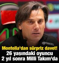 Montella'dan sürpriz davet! 26 yaşındaki oyuncu 2 yıl sonra Milli Takım'da