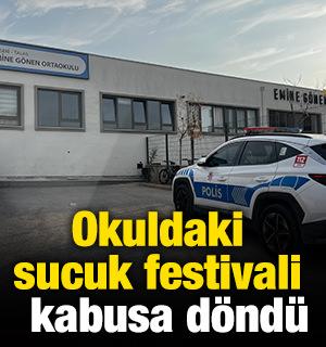 Okuldaki sucuk festivali kabusa döndü