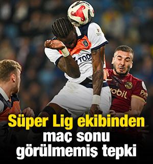 Süper Lig ekibinden maç sonu görülmemiş tepki