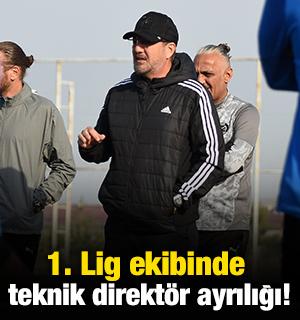 1. Lig ekibinde teknik direktör ayrılığı!