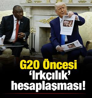 G20 Öncesi ‘Irkçılık’ hesaplaşması