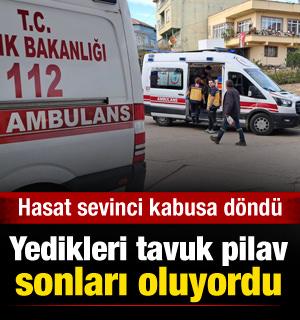 Zeytin hasadında zehirlenme vakası