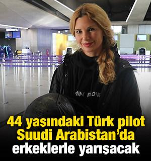 44 yaşındaki Türk ralli pilotu Suudi Arabistan'da erkeklerle yarışacak