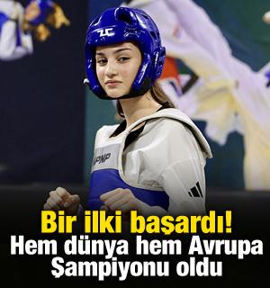 Milli sporcu bir ilki başardı! Aynı yıl içinde hem dünya hem Avrupa şampiyonu oldu 