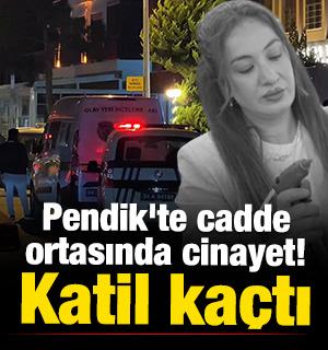 Pendik'te cadde ortasında cinayet!