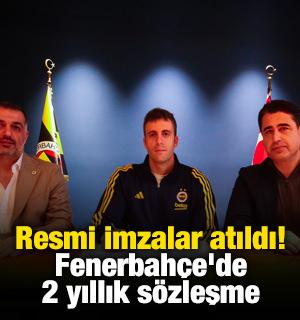 Resmi imzalar atıldı! Fenerbahçe'de 2 yıllık sözleşme