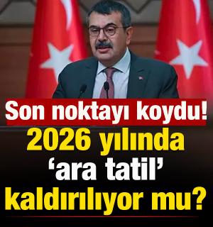 2026'da ara tatil kaldırılıyor mu? MEB son noktayı koydu!