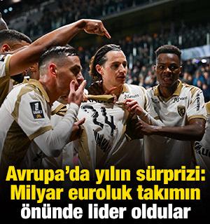 Avrupa'da yılın sürprizi: Milyar euroluk takımın önünde lider oldular