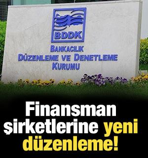 BDDK'dan tasarruf finansman şirketlerine yeni düzenleme!
