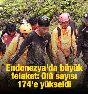 Endonezya'da büyük felaket: Ölü sayısı 174'e yükseldi