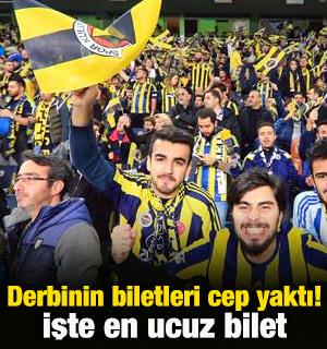 Derbinin biletleri cep yaktı! İşte en ucuz bilet