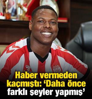 Haber vermeden kaçmıştı: 'Daha önce farklı şeyler yapmış'