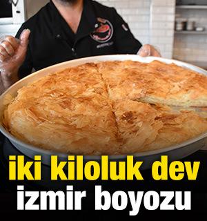 İki kiloluk dev İzmir boyozu